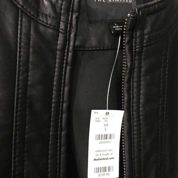 The Limited leather jacket size L - Picture 4 of 5